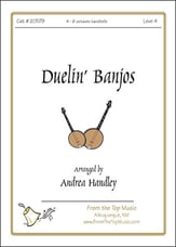 Dueling Banjos Handbell sheet music cover